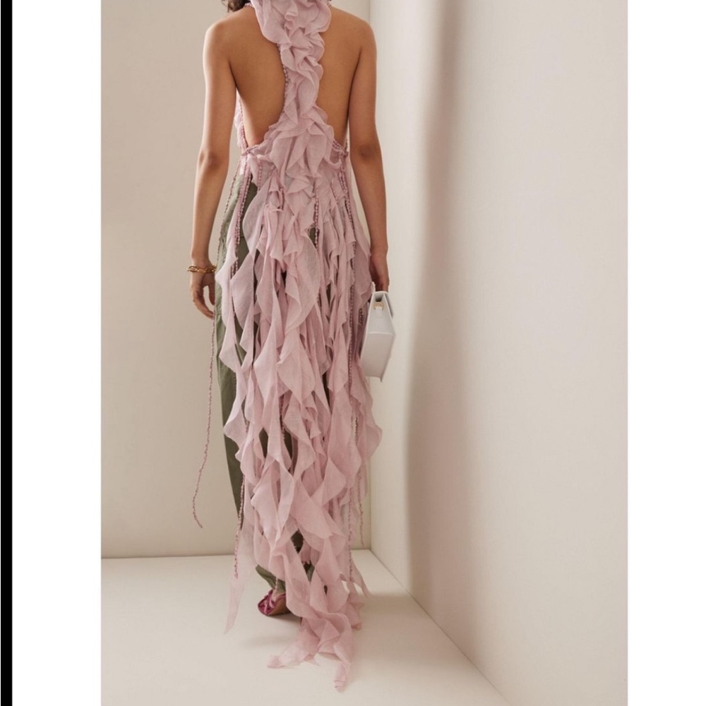 Zimmermann Ruffled Pink Blouse - Picture 2 of 6